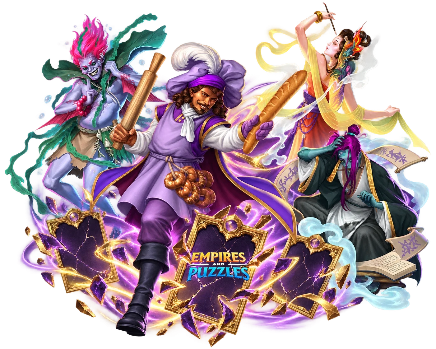 Aramis, He Gui, Hua Pi Gui, Shu Jing — Refresh Empires